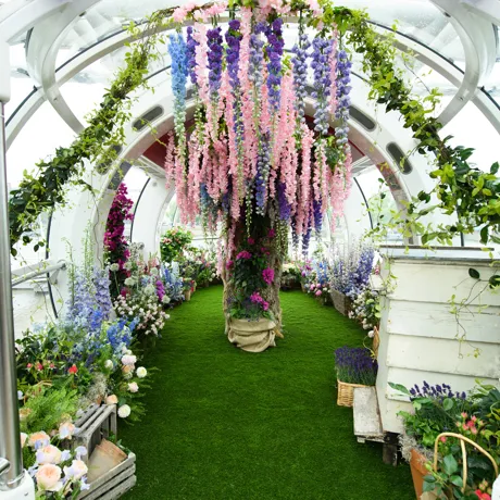 Chelsea Flower Show on London Eye