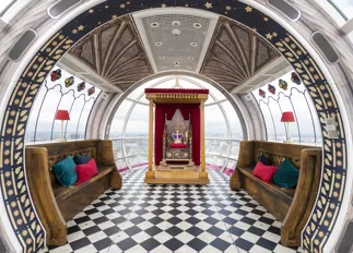 The Eye's Coronation Capsule recreates Westminster Abbey