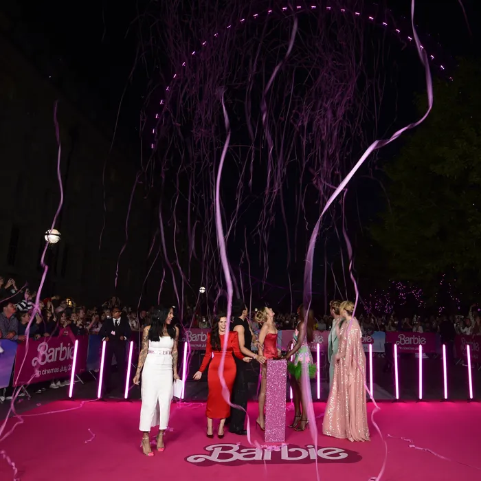 Barbie film launch at the London Eye